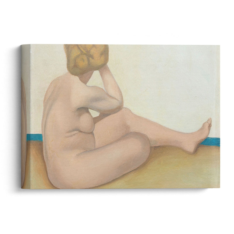 Baigneuse Assise Sur Le Sable (1918) - Félix Vallotton - Canvas Print