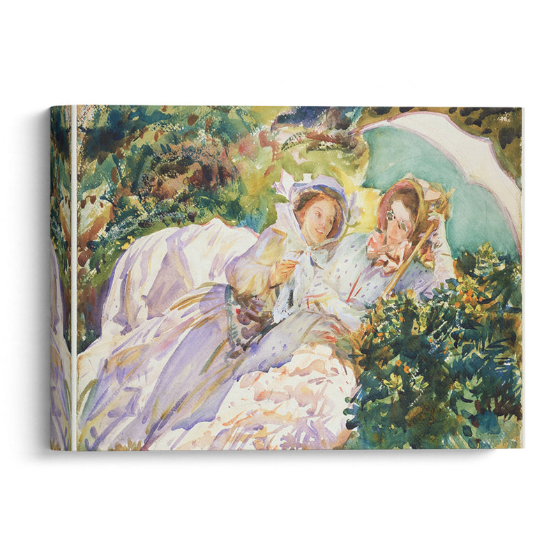 Simplon Pass; The Tease (1911) - John Singer Sargent - Canvas Print