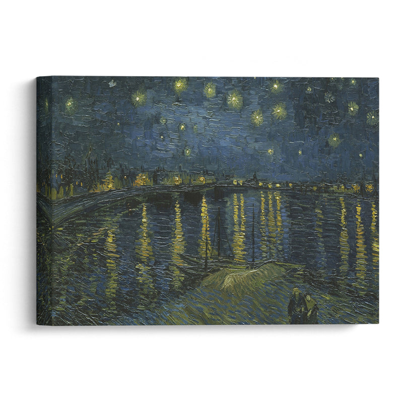 Starry Night - Vincent van Gogh - Canvas Print - UAIO LMT