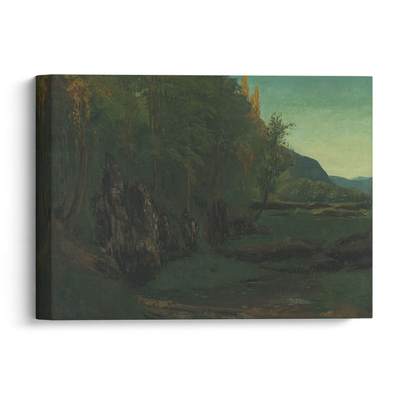 Landscape From Jura (1868) - Gustave Courbet - Canvas Print