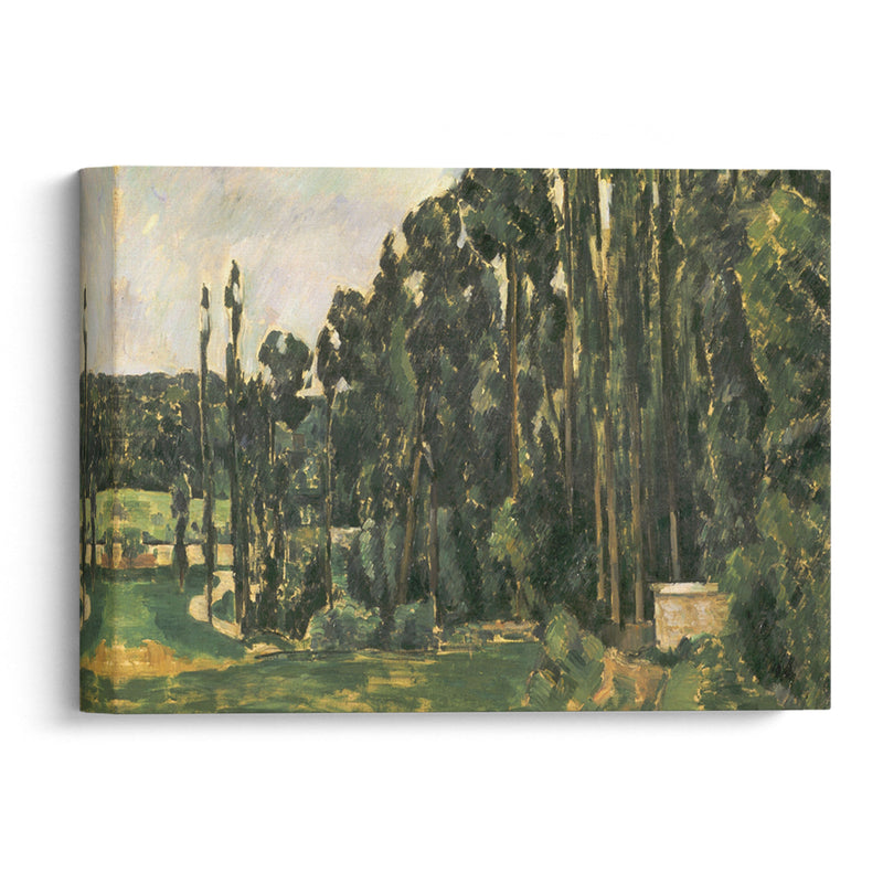 Poplars (1879 - 1880) - Paul Cézanne - Canvas Print