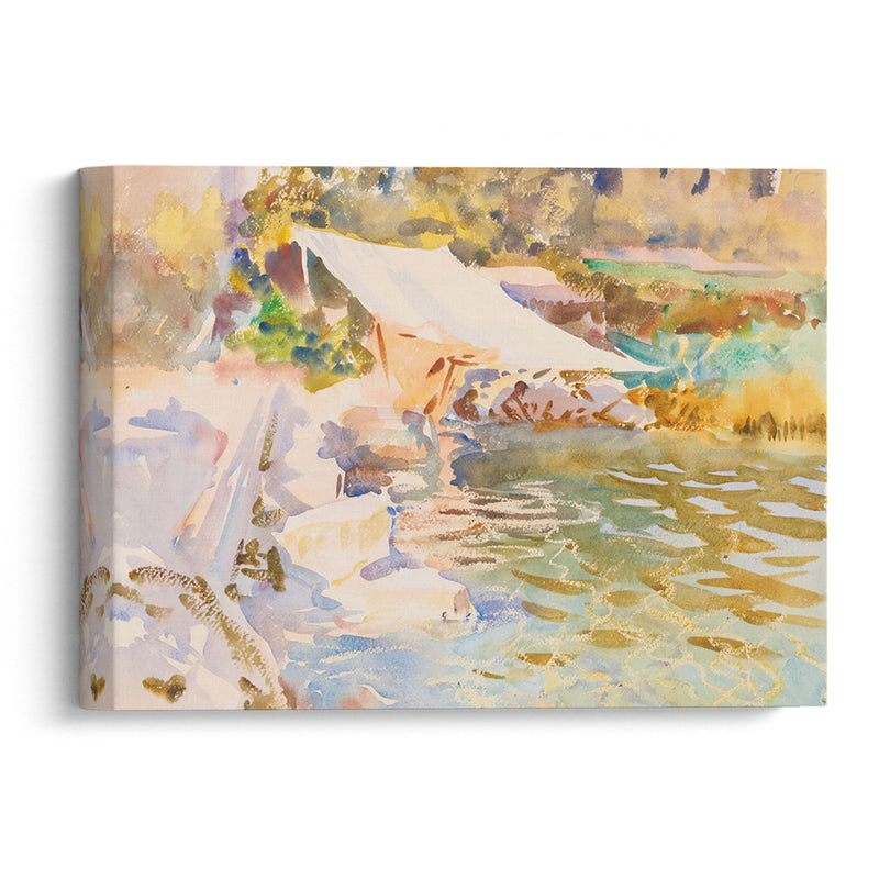 Lake Garda - John Singer Sargent - Canvas Print