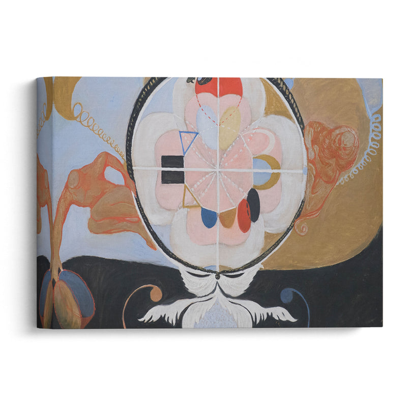 Evolution, No. 13, Group VI (1908) - Hilma af Klint - Canvas Print