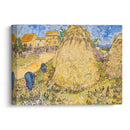 Meules de blé (1888) - Vincent van Gogh - Canvas Print