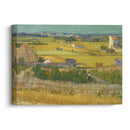 The harvest (1888) - Vincent van Gogh - Canvas Print