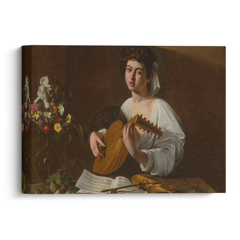 The Lute Player (circa 1595) - Caravaggio - Canvas Print