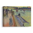 Le pont de Trinquetaille (1888) - Vincent van Gogh - Canvas Print