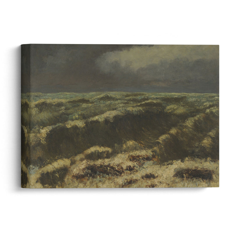 Mer Orageuse - Gustave Courbet - Canvas Print