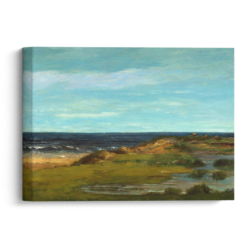 Seascape - Gustave Courbet - Canvas Print