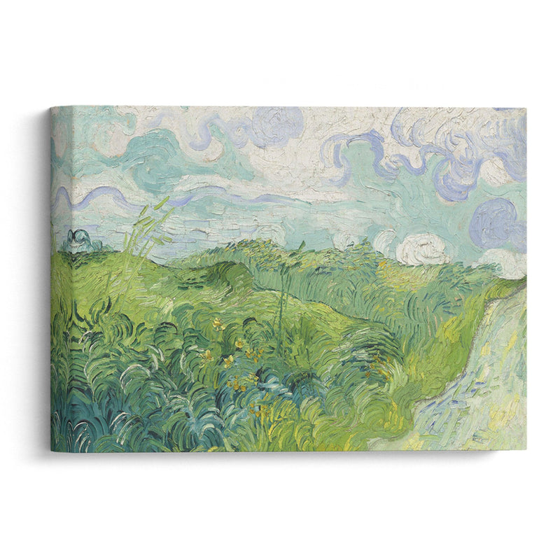 Green Wheat Fields, Auvers (1890) - Vincent van Gogh - Canvas Print - UAIO LMT