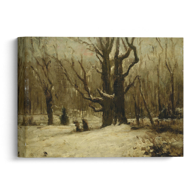 Winter Landscape (1850 - 1877) - Gustave Courbet - Canvas Print