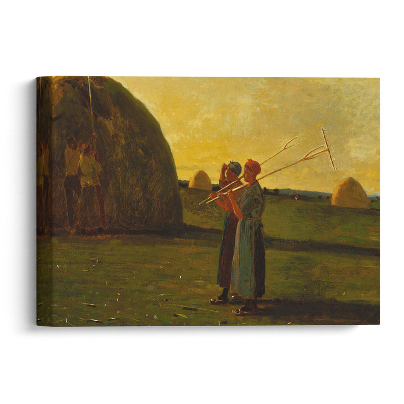 Haymakers (1867) - Winslow Homer - Canvas Print