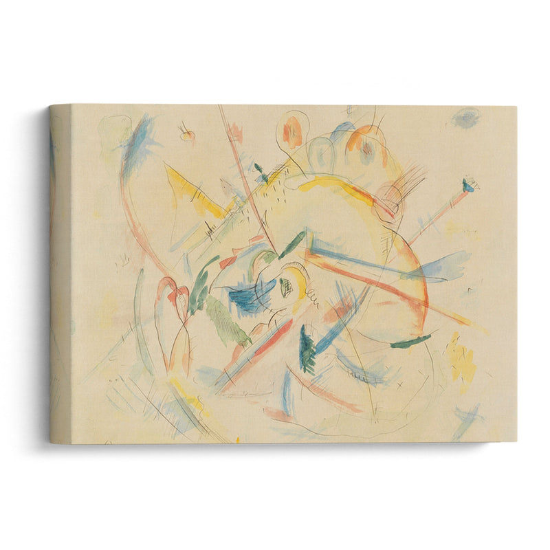 Ohne Titel (1915) - Wassily Kandinsky - Canvas Print