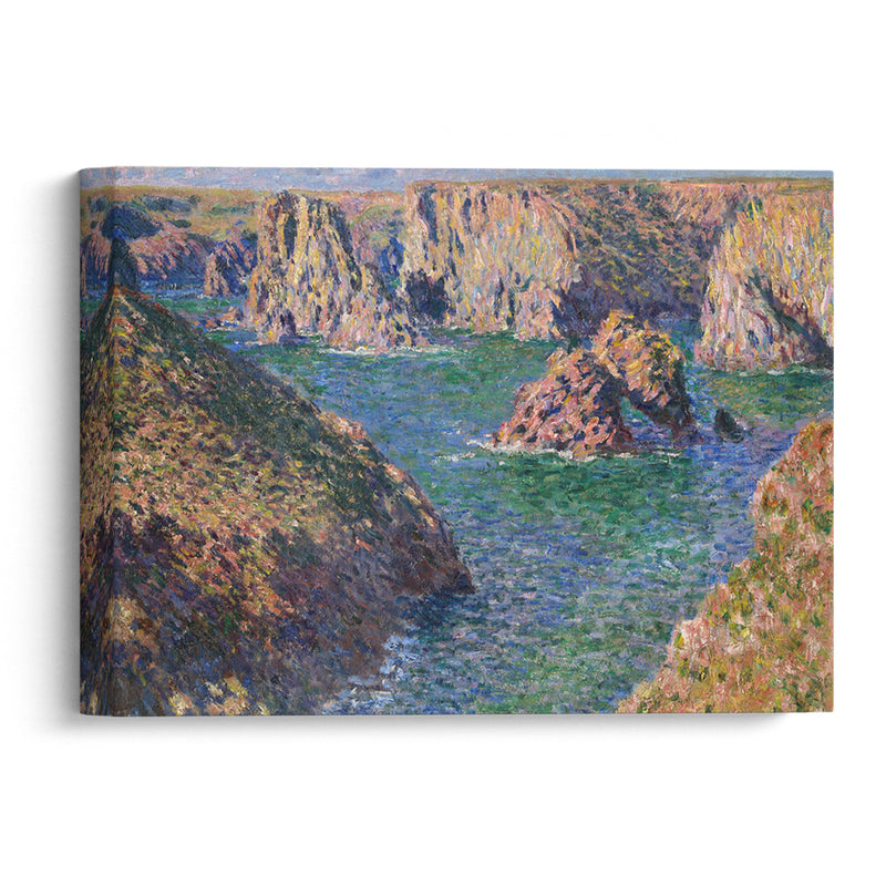 Port-Domois, Belle-Isle (1887) - Claude Monet - Canvas Print