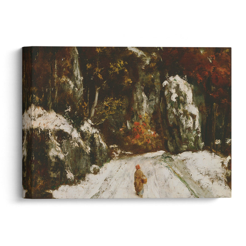 Winter in the Jura - Gustave Courbet - Canvas Print