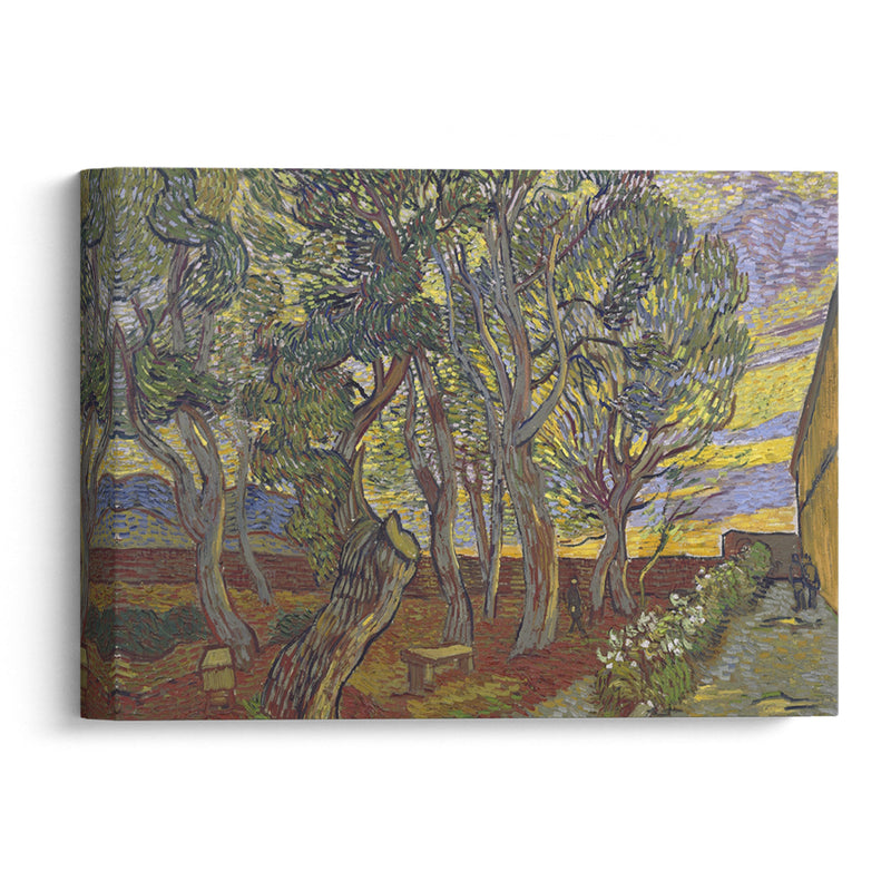 The garden of Saint Paul’s Hospital - Vincent van Gogh - Canvas Print - UAIO LMT