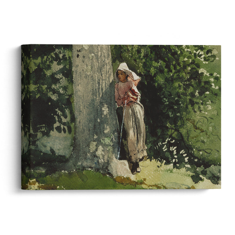 Weary (circa 1878) - Winslow Homer - Canvas Print