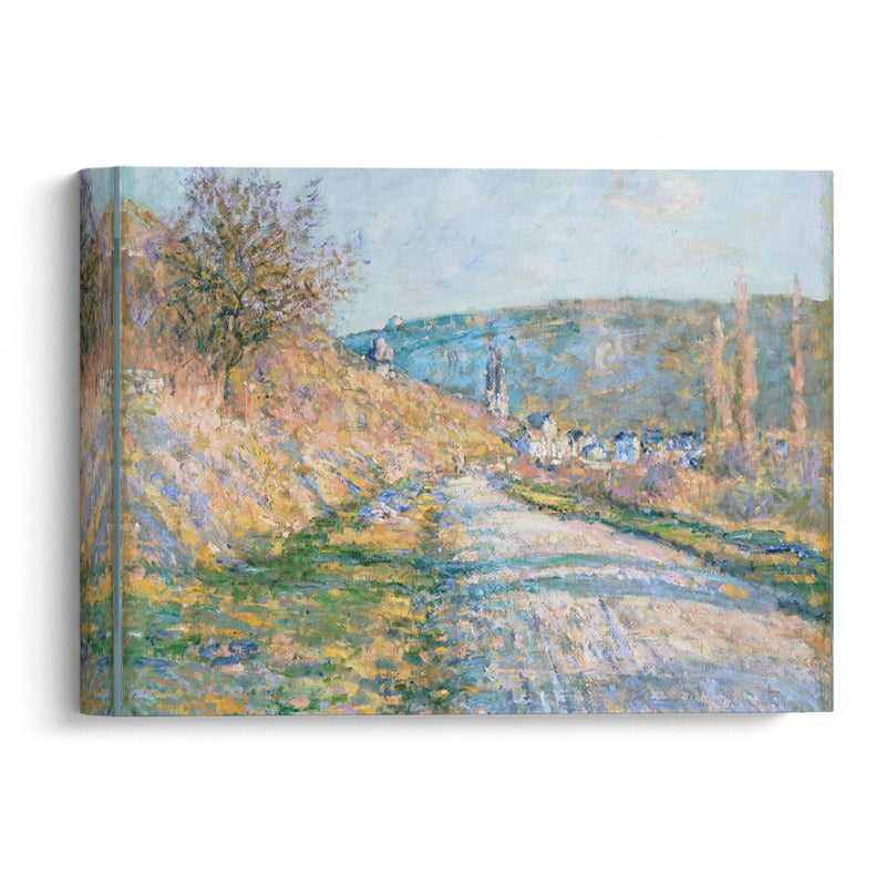 The Road to Vétheuil (1879) - Claude Monet - Canvas Print