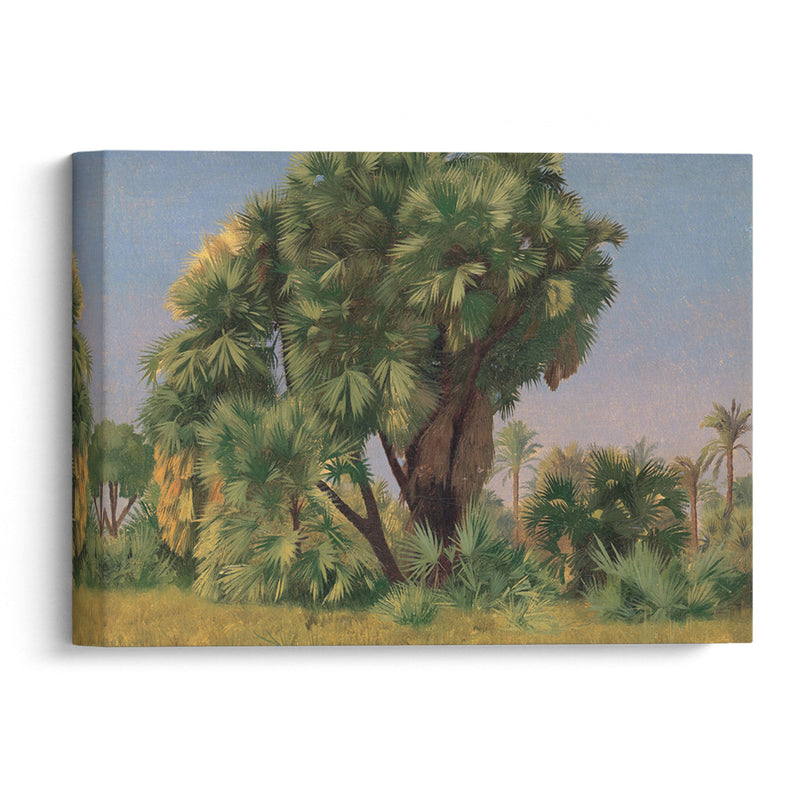 Study of Palm Trees (probably 1868) - Jean-Léon Gérôme - Canvas Print