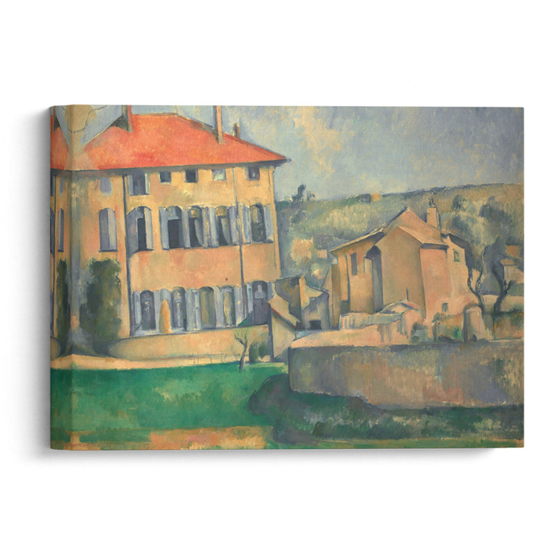 House in Aix (1885 - 1887) - Paul Cézanne - Canvas Print