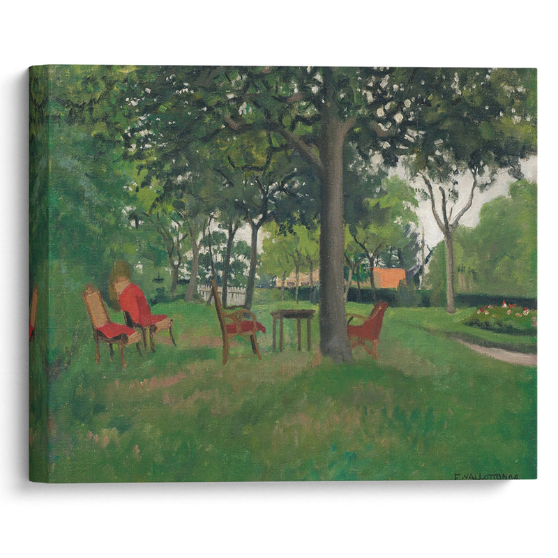 Les Fauteuils, Varengeville (1904) - Félix Vallotton - Canvas Print