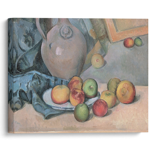 Stoneware Pitcher (1893-1894) - Paul Cézanne - Canvas Print