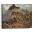 Study of Rocky Mountains - Albert Bierstadt - Canvas Print
