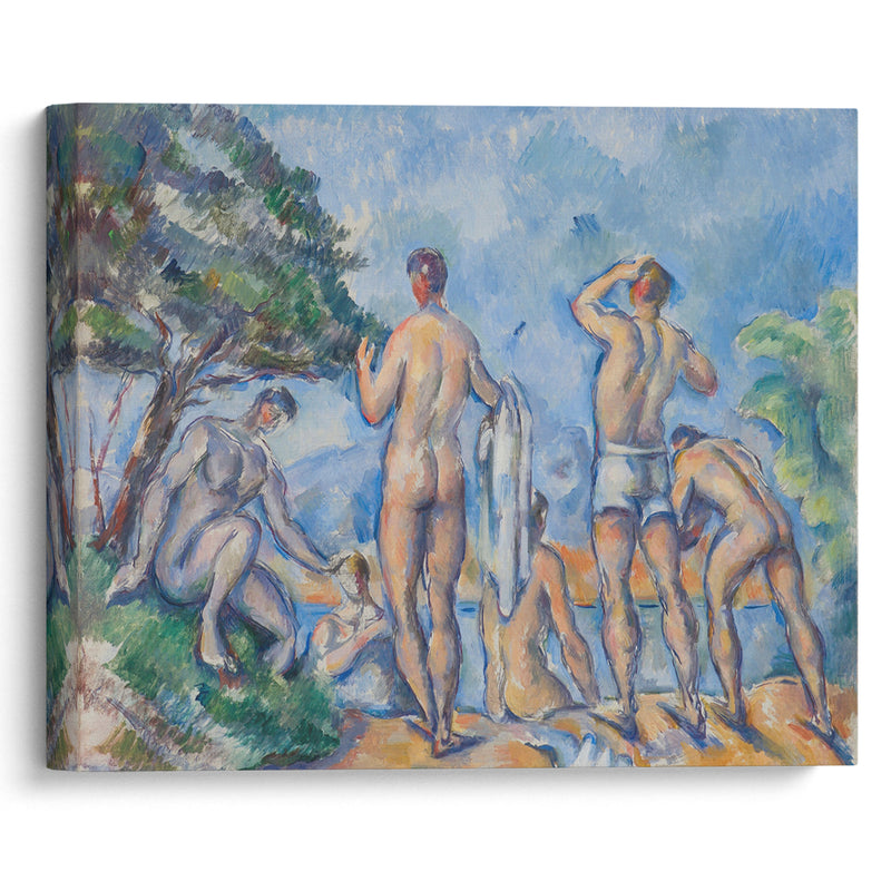 Bathers (1890–92) - Paul Cézanne - Canvas Print