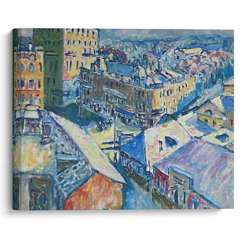 Zubovsky Platz (1916) - Wassily Kandinsky - Canvas Print