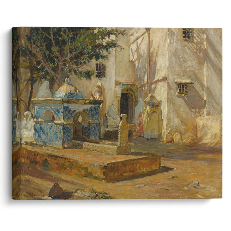 Alger Mareh (1886) - Frederick Arthur Bridgman - Canvas Print