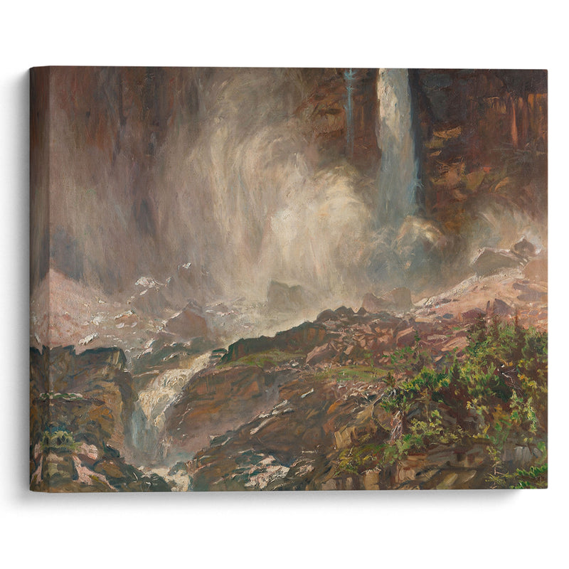 Yoho Falls (1916) - John Singer Sargent - Canvas Print