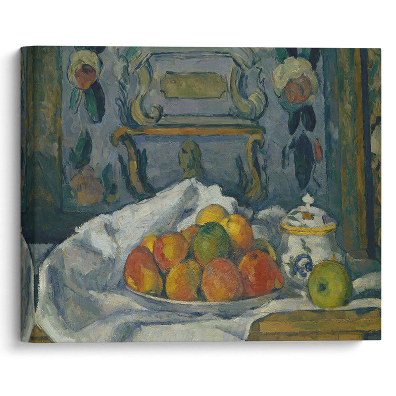 Dish of Apples (ca. 1876–77) - Paul Cézanne - Canvas Print