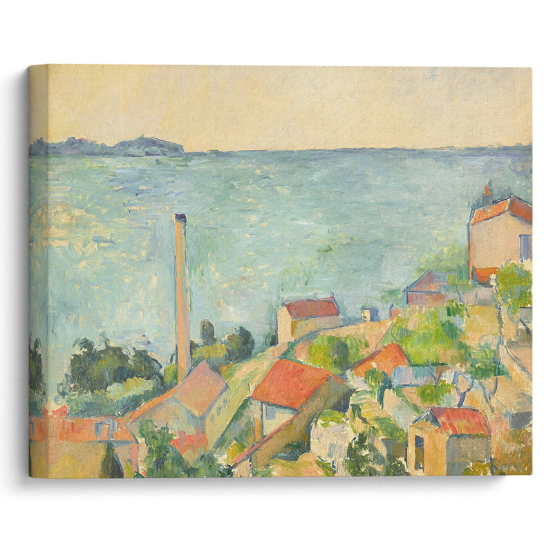 La mer à l’Estaque (1878-1879) - Paul Cézanne - Canvas Print