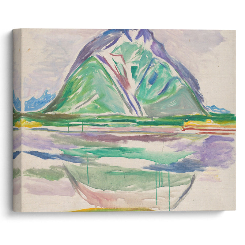 Mountains (1925) - Edvard Munch - Canvas Print