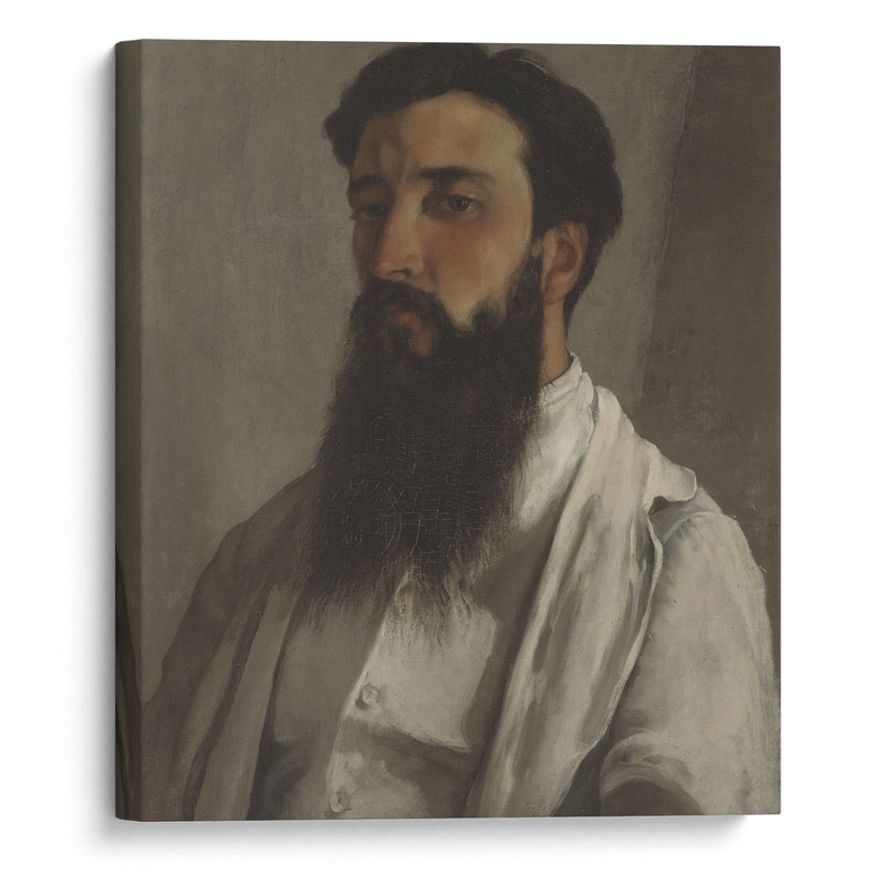 Portrait of Jules Bordet (1870) - Gustave Courbet - Canvas Print