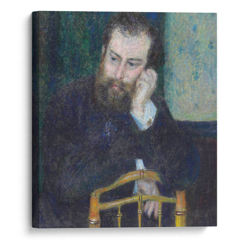 Alfred Sisley (1876) - Pierre-Auguste Renoir - Canvas Print