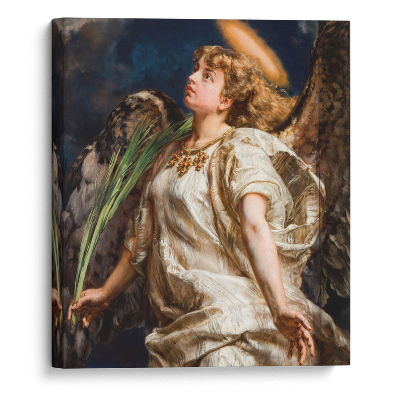 Song – study for the painting of Joan of Arc (1886) - Jan Matejko - Canvas Print