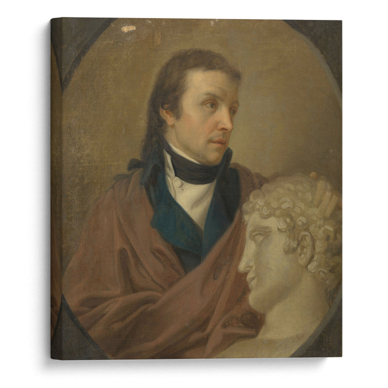 Josef Klieber (Bildhauer) (around 1800) - Johann Baptist von Lampi the Elder - Canvas Print