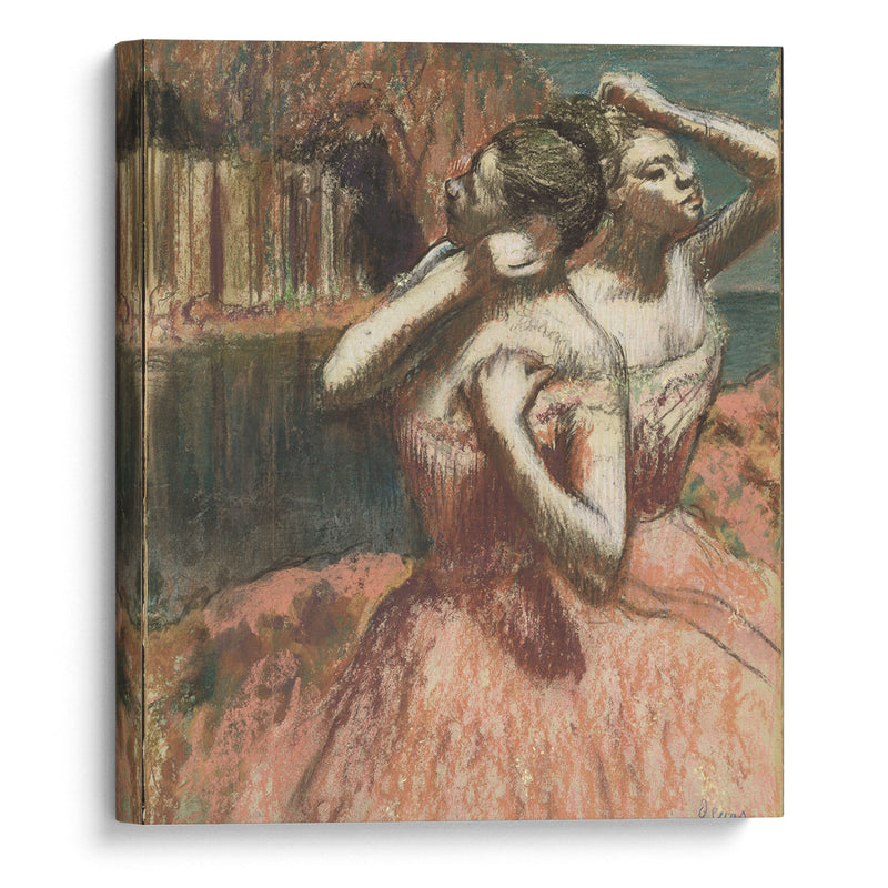 Two Dancers - Edgar Degas - Canvas Print