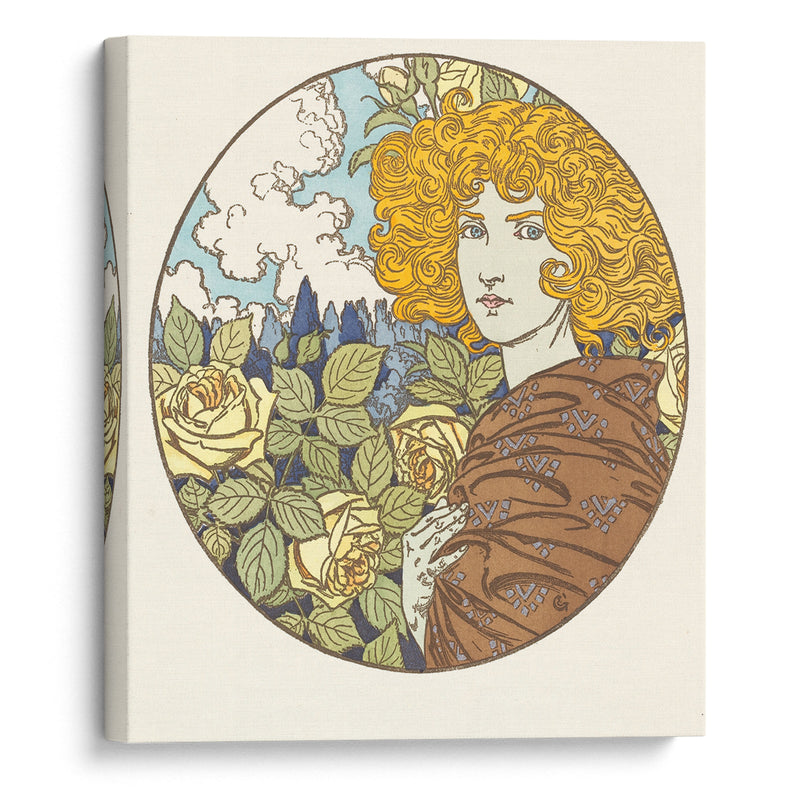 Jalousie (Jealousy) - Eugène Grasset - Canvas Print