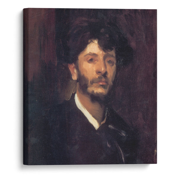Portrait of Jean Joseph Marie Carries (1880) - John Singer Sargent - Canvas Print