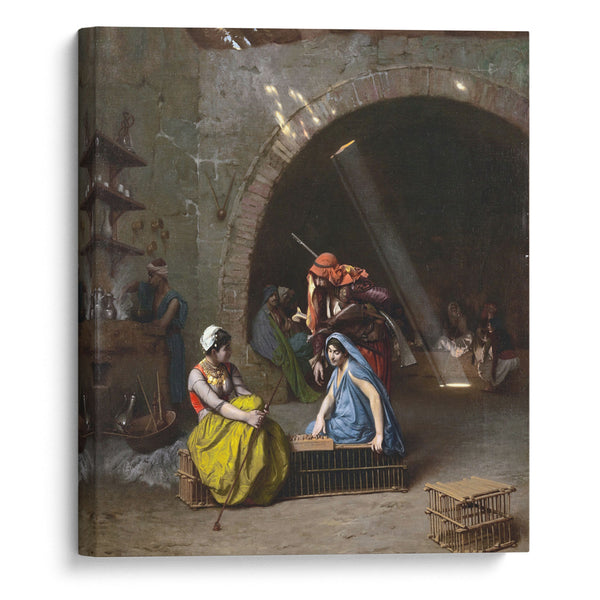 Almehs Playing Draughts - Jean-Léon Gérôme - Canvas Print