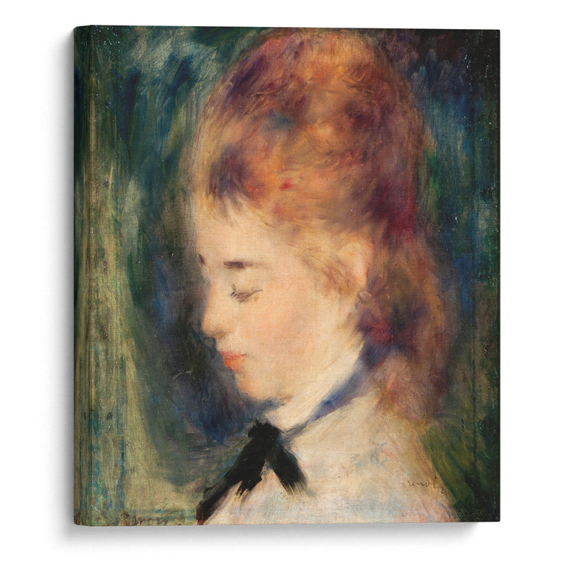 Portrait of a Woman - Pierre-Auguste Renoir - Canvas Print