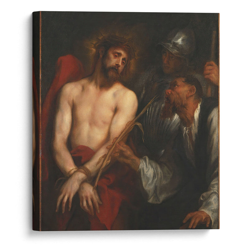 The Mocking of Christ (1628–30) - Anthony van Dyck - Canvas Print