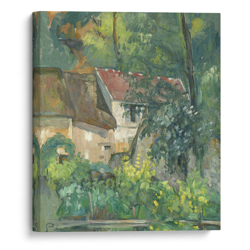 House of Père Lacroix (1873) - Paul Cézanne - Canvas Print