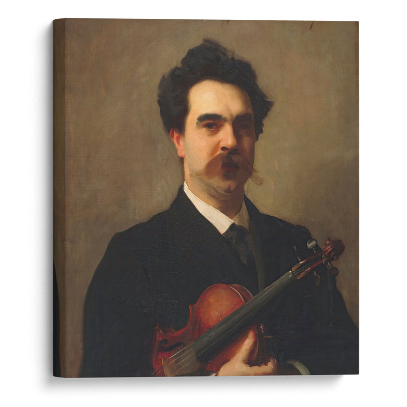 Johannes Wolff (1861–1931), Dutch violinist (1897) - John Singer Sargent - Canvas Print