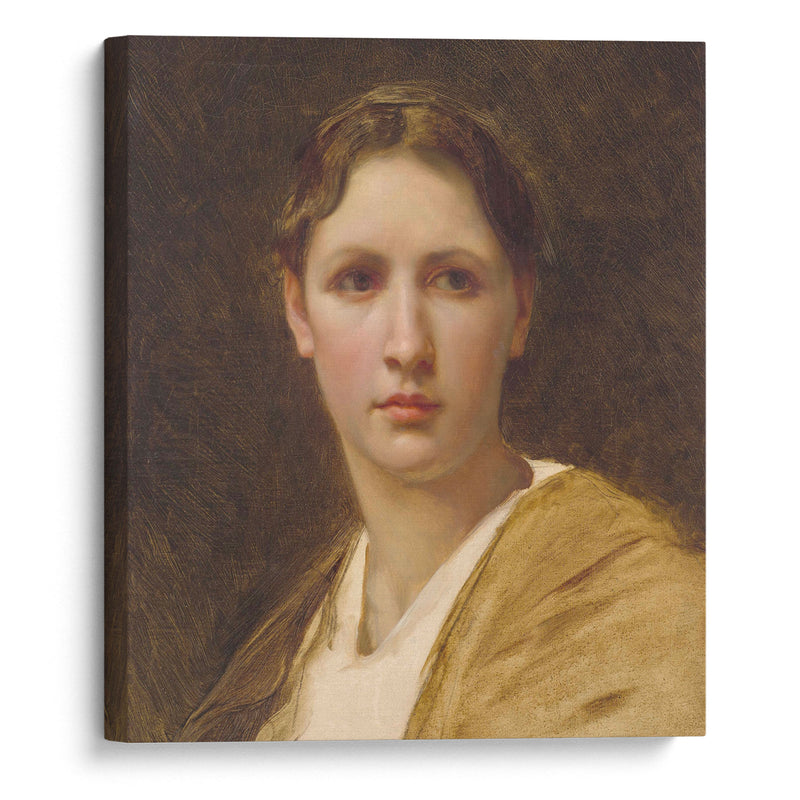 Étude de la tête (1898) - William Bouguereau - Canvas Print