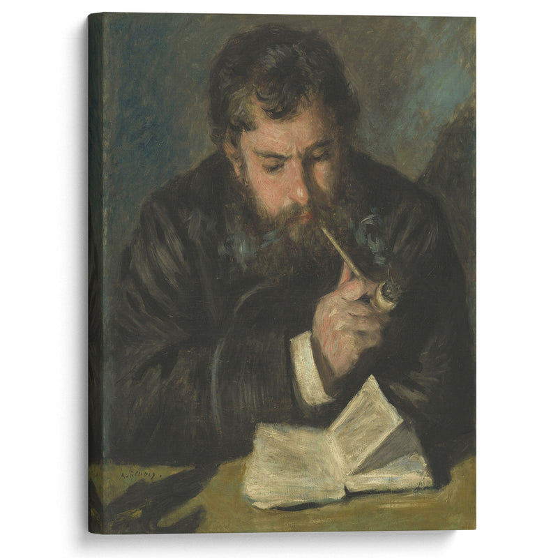 Claude Monet (1872) - Pierre-Auguste Renoir - Canvas Print