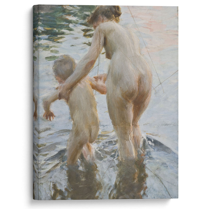 Une première (1888) - Anders Zorn - Canvas Print