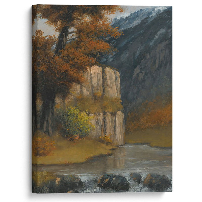 Landscape Near Ornans - Gustave Courbet - Canvas Print